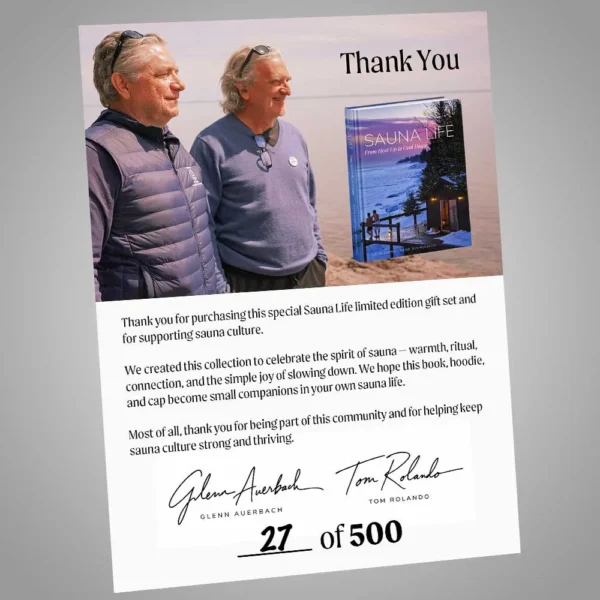 Sauna-Life-Thank-You-Note Sauna Life Limited Edition Gift Set